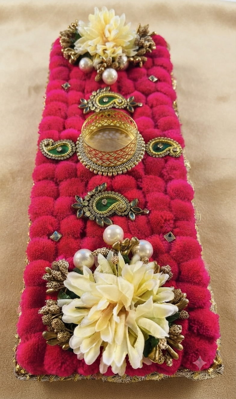Festive Decorative Diya & Candle Holder for Diwali & Indian Celebration - Image 4