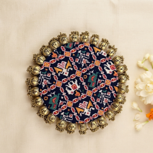 Patola Rangoli Platter