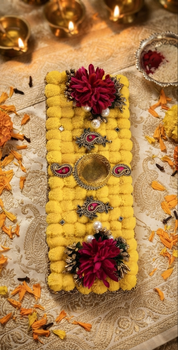 Festive Decorative Diya & Candle Holder